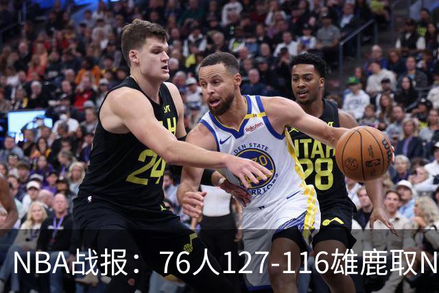 NBA战报：76人127-116雄鹿取NBA3连胜，恩比德28+11+10